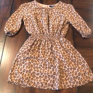 Leopard GAP DRESS!  Favorite!  Perfect condition